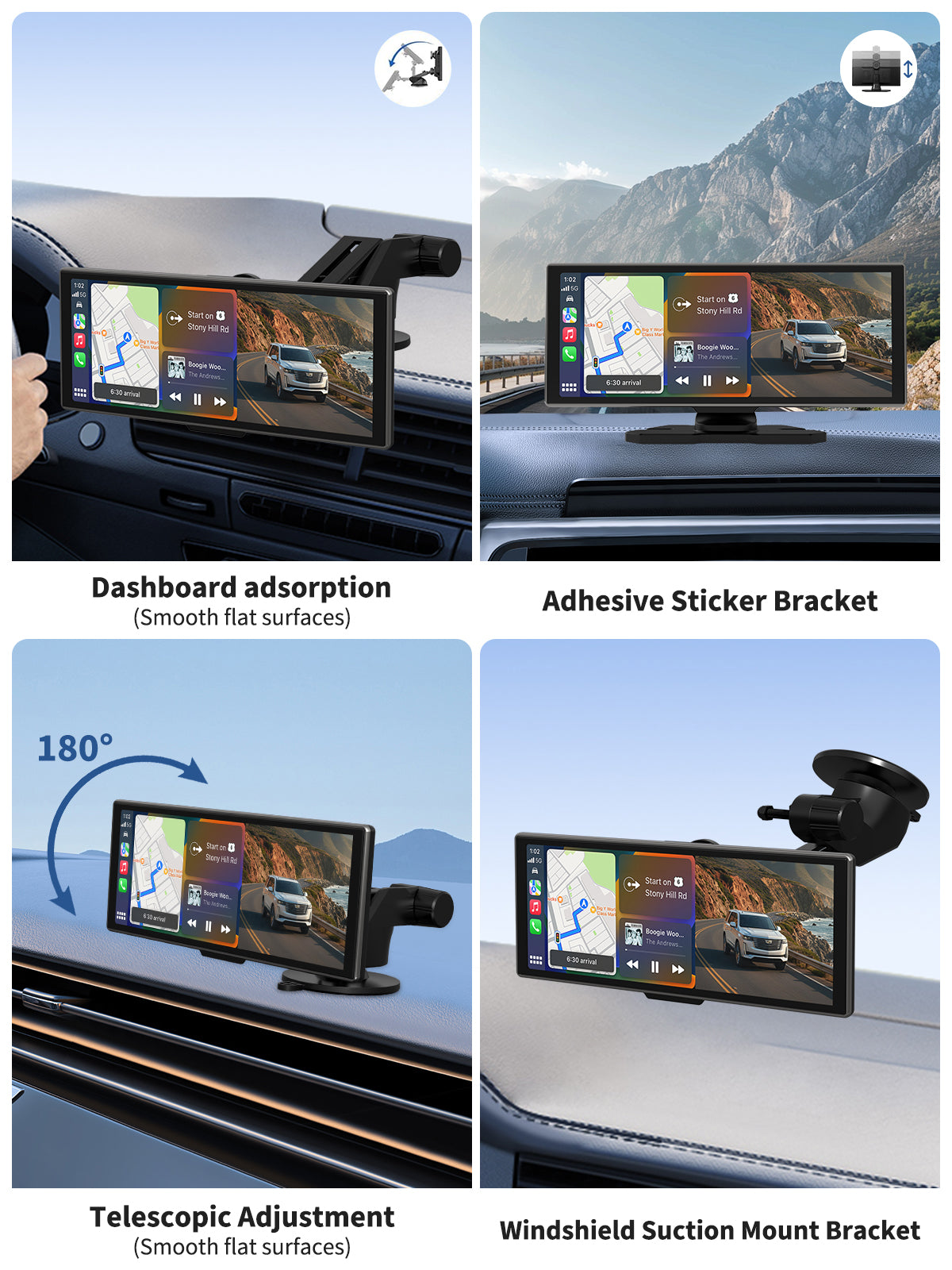 DYEETIC 11.26" HD Touchscreen Car Navigation Unit